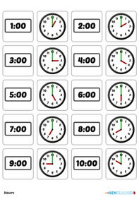 Print Tool: Clocks Pairs
