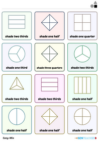 Print Tool: Fraction Blocks