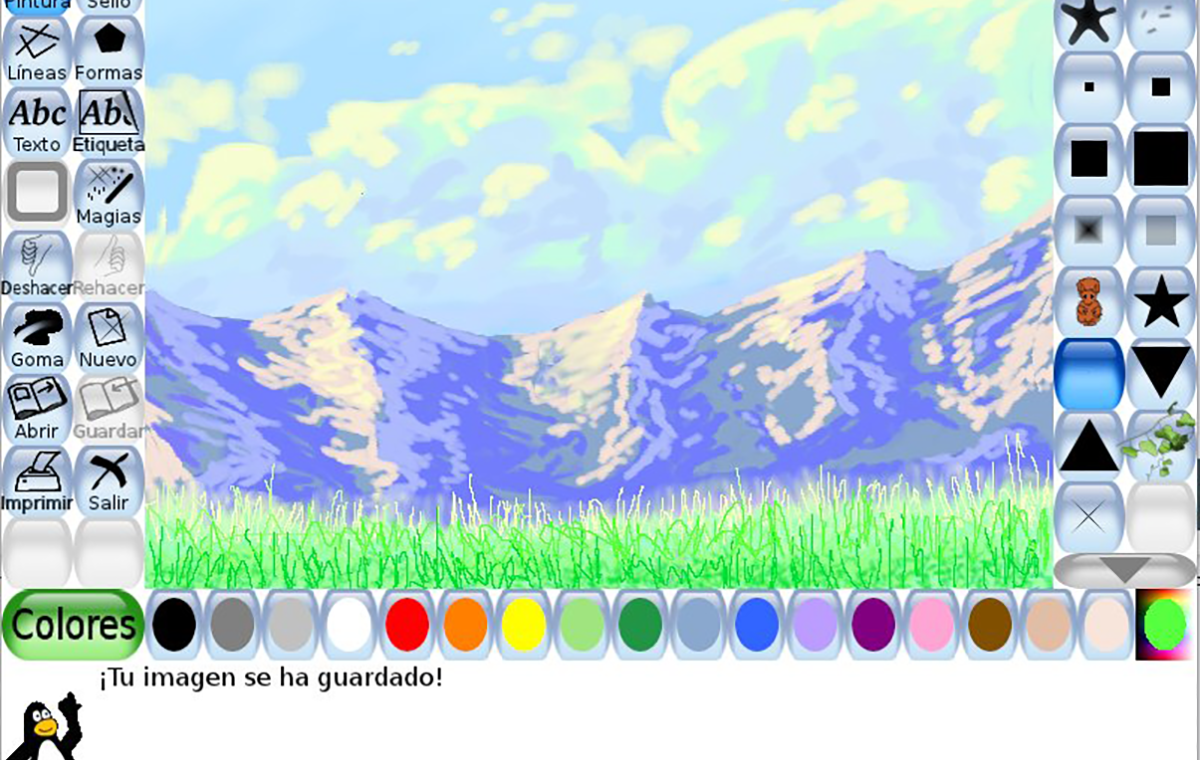 Tux Paint Screen Grab 5