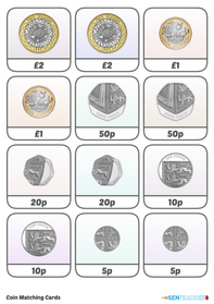 Print Tool: Coin Card Pairs