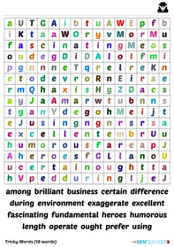 Print Tool: Wordsearch Maker